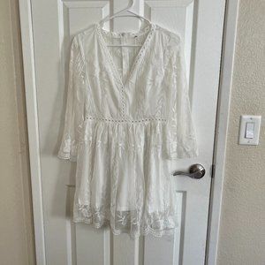 White Lace Dress